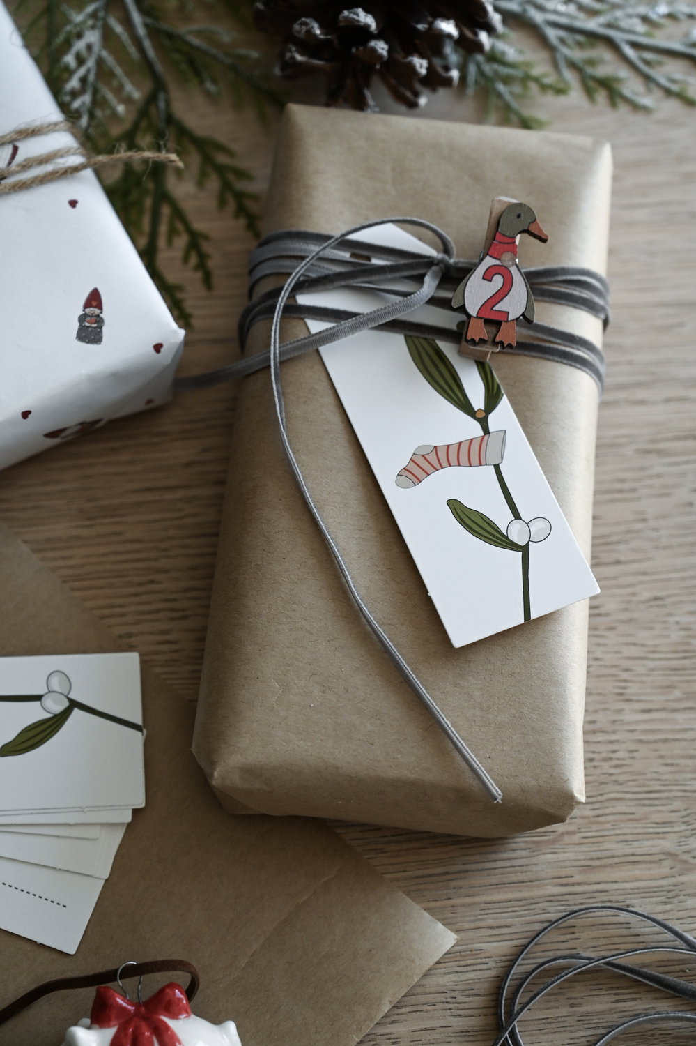 Det Gamle Apotek Giftpaper balicí papír kraft 70 cm x 5 m