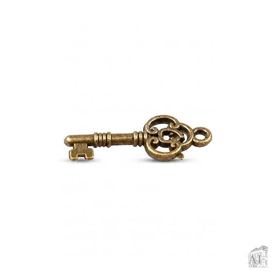 Det Gamle Apotek Key for gnomes klíč zlatý 2 cm