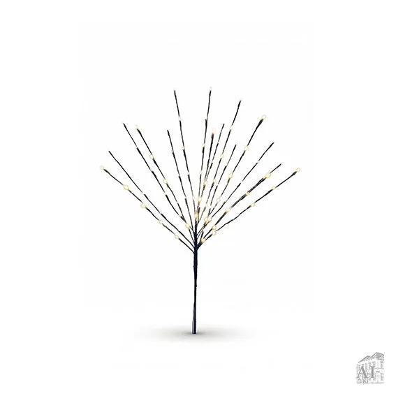 Det Gamle Apotek LED Tree venkovní strom 110 cm 80 LED černý