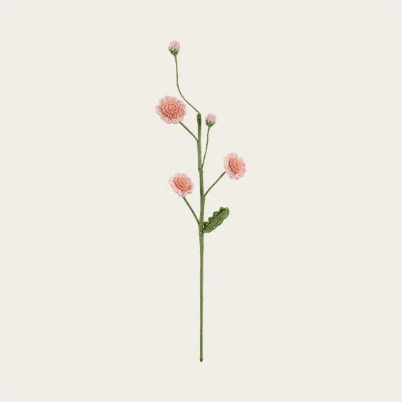 Det Gamle Apotek Flowerpick umělá květina 43 cm bílá