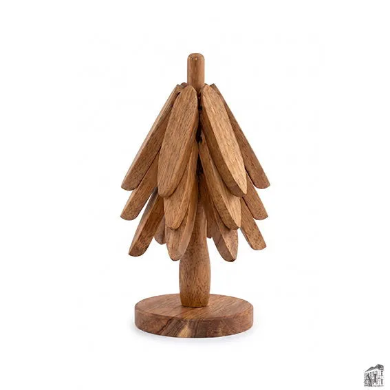 Det Gamle Apotek dřevěné podtácky Nature