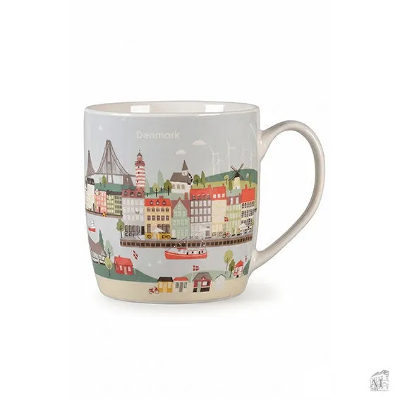 Det Gamle Apotek hrnek bílý 350 ml porcelán