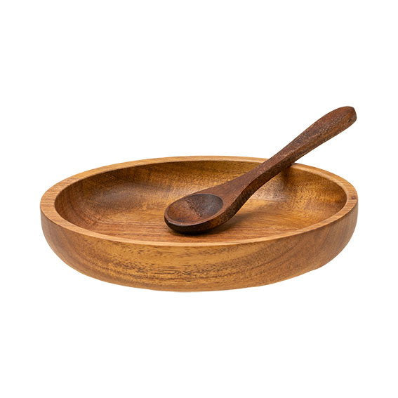 Det Gamle Apotek Bowl dřevěná miska přírodní 2 ks