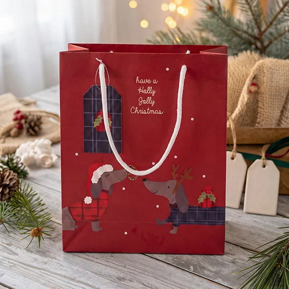 Det Gamle Apotek vánoční dárková taška 24 cm papírová