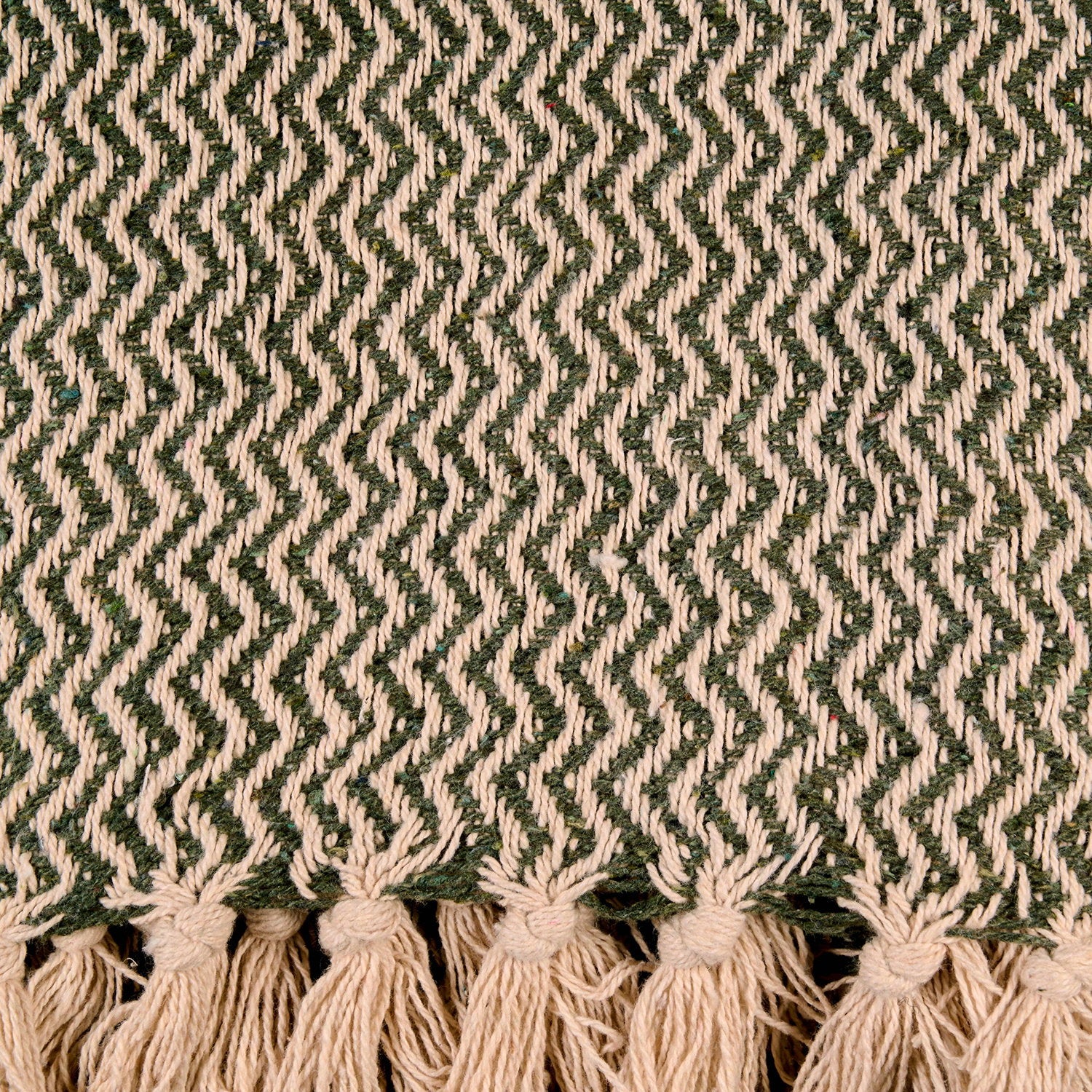 Det Gamle Apotek Blanket bavlněná deka 130x180 cm zelená