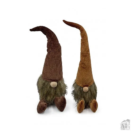 Det Gamle Apotek Gnome vánoční skřítek 35 cm hnědý