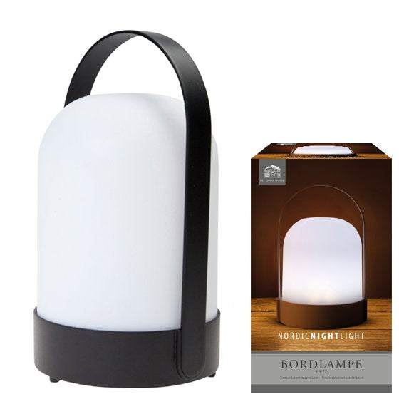 Det Gamle Apotek Table lampička 22 cm černá LED