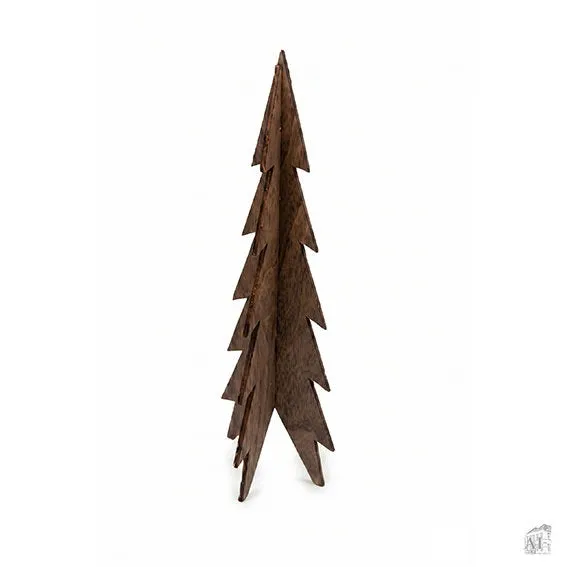 Det Gamle Apotek Tree stromeček 12 cm dřevěný hnědý