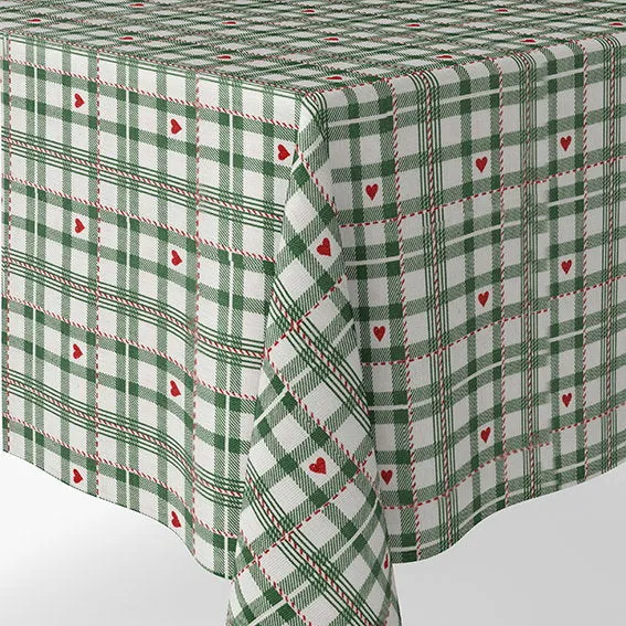 Det Gamle Apotek Table cloth ubrus zelený 320 cm