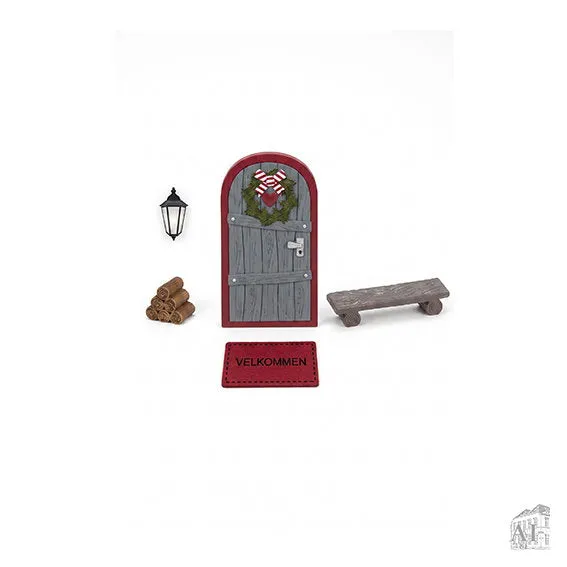 Det Gamle Apotek Gnome Door skřítkové dveře 14 cm