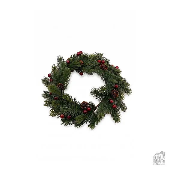 Det Gamle Apotek Door wreath věnec na dveře 33 cm zelený