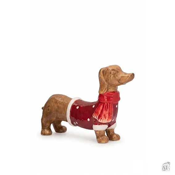 Det Gamle Apotek Dug figurka hnědá 8 cm dolomit