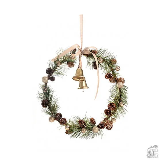 Det Gamle Apotek Wreath věnec zlatý 5 cm