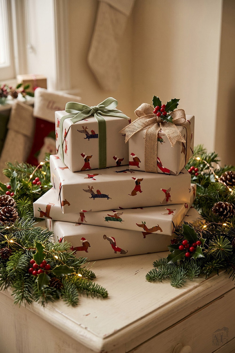Det Gamle Apotek Giftpaper balicí papír 10 m bílý