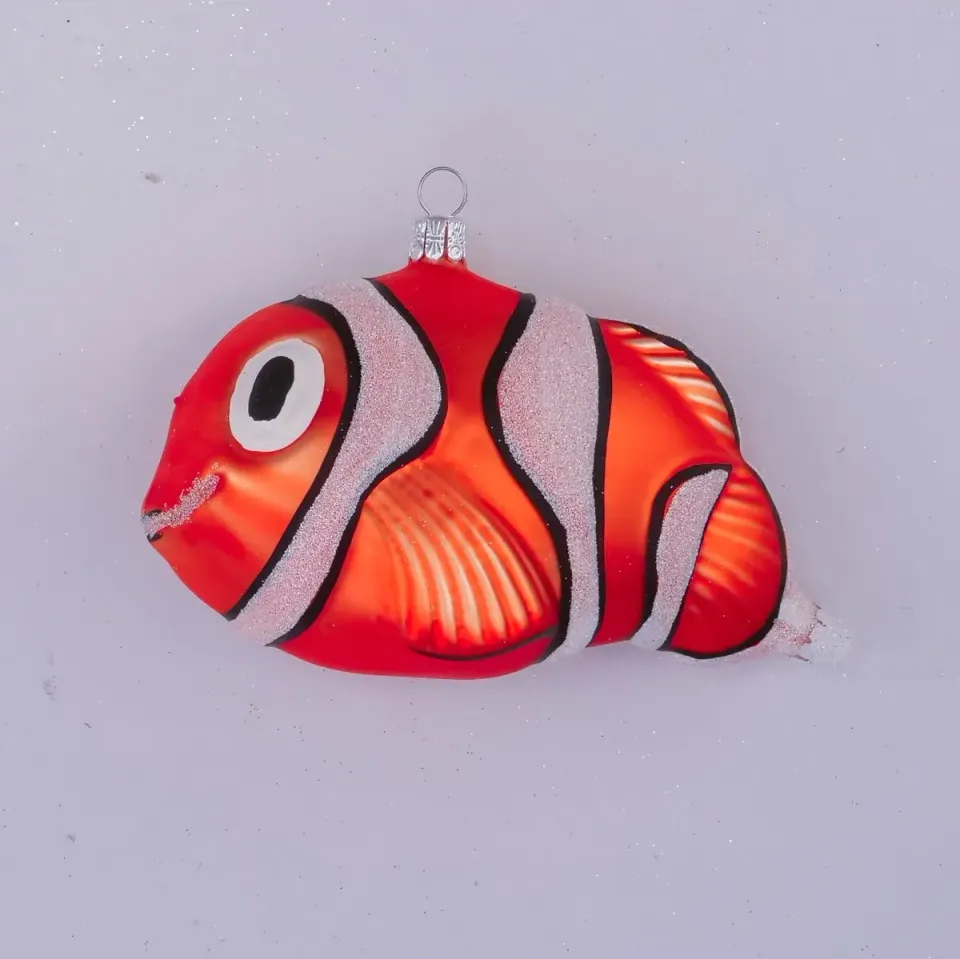 Vánoční ozdoby ryba Nemo 35246923 figurka oranžová