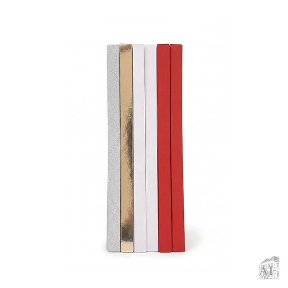 Det Gamle Apotek Star stripes proužky papírové 60 cm 32 ks