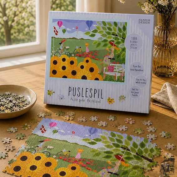 Det Gamle Apotek Puzzle 1000 pieces puzzle 1000 dílků kartonové
