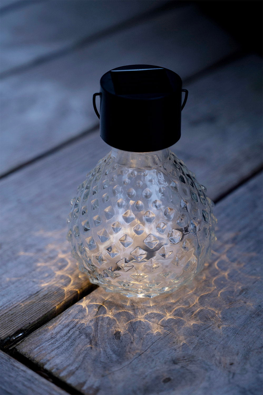 Det Gamle Apotek Solar lantern solární lucerna transparentní