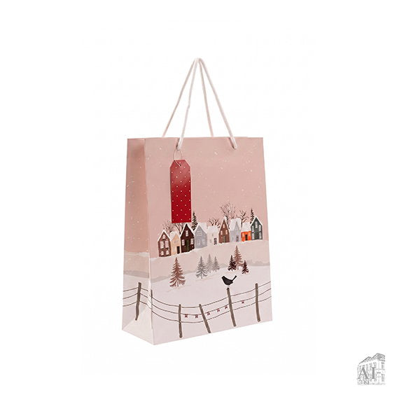 Det Gamle Apotek Giftbag papírová taška zelená 32 cm