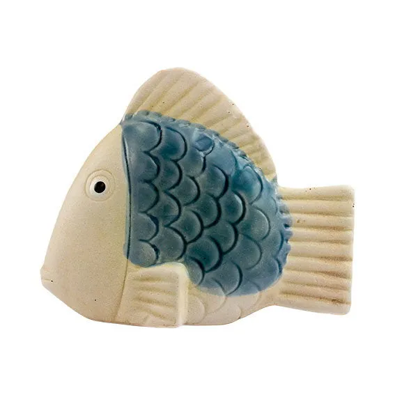 Det Gamle Apotek Figures kameninová figurka 9 cm modrá