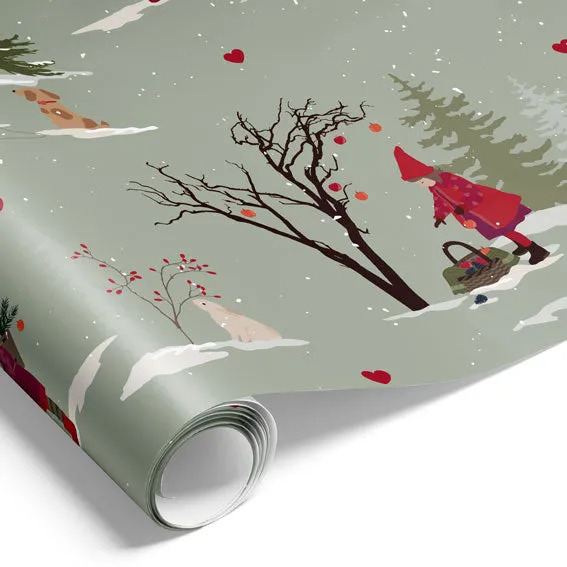 Det Gamle Apotek Giftpaper papír zelený 70 cm