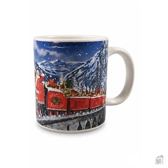 Det Gamle Apotek Mug hrnek vánoční 9 cm new bone
