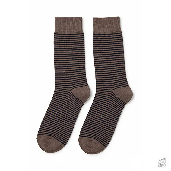 Det Gamle Apotek Socks bavlněné ponožky hnědé