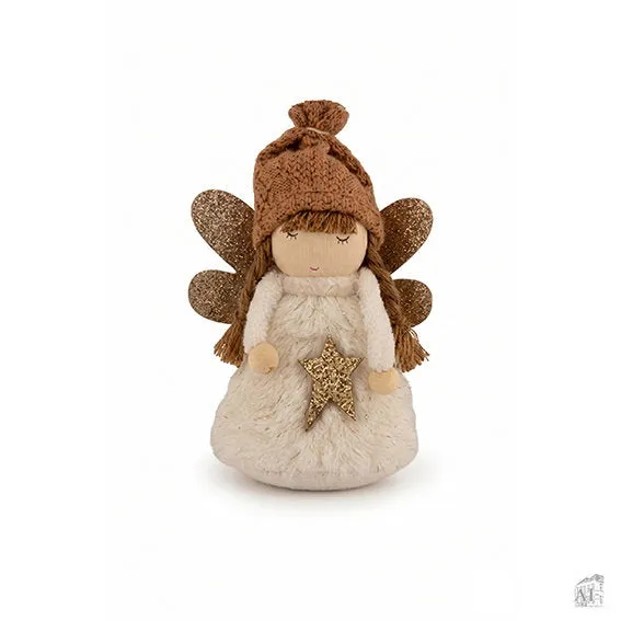 Det Gamle Apotek Angel vánoční figurka 11 cm bílá