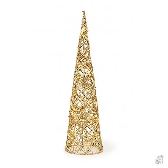 Det Gamle Apotek Christmas tree stromek LED zlatý