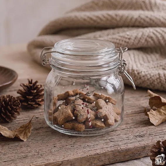 Det Gamle Apotek Glass jar skleněná dóza 750 ml