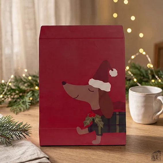 Det Gamle Apotek Giftbag papírová taška 24 cm vánoční