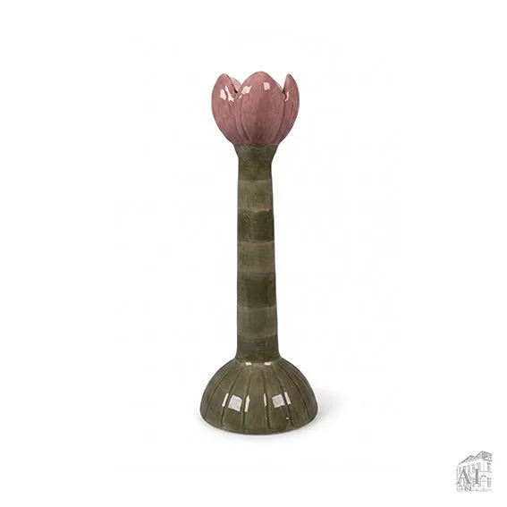 Det Gamle Apotek Figures keramická figurka růžová 20 cm