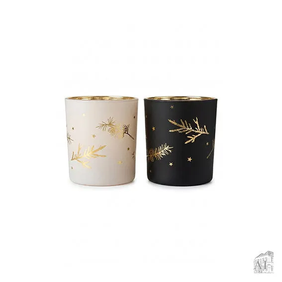 Det Gamle Apotek Candle holder for tealight svícen skleněný 8 cm