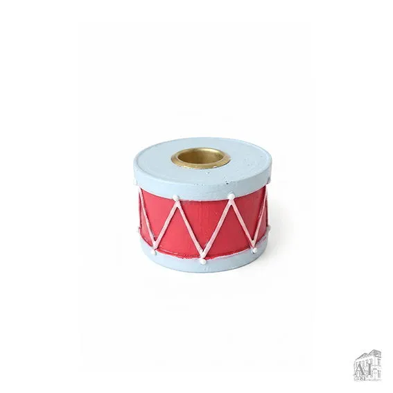 Det Gamle Apotek Candle holder svícen červený 4 cm