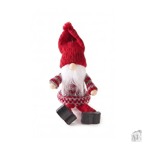 Det Gamle Apotek vánoční skřítek červený 19 cm