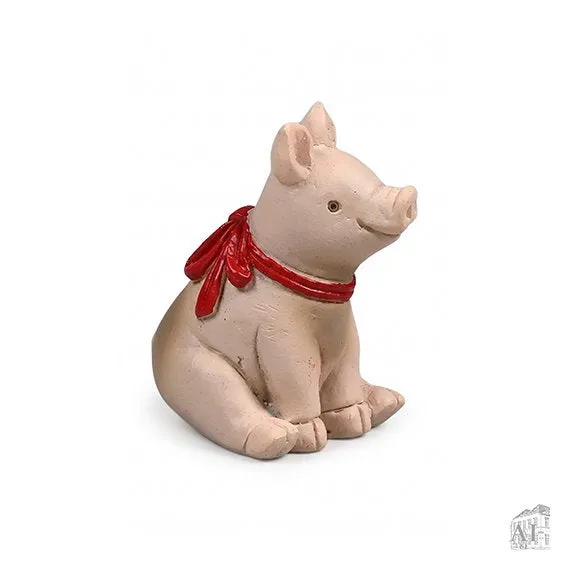 Det Gamle Apotek Pig prasátko pro skřítky růžové 4 cm