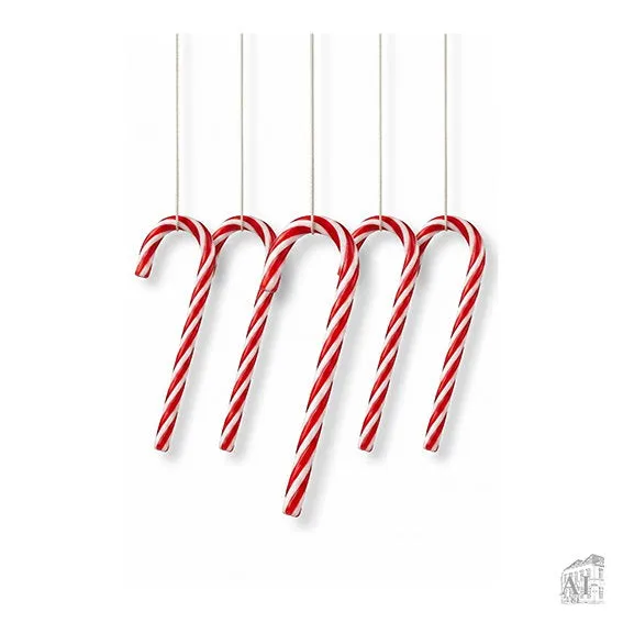 Det Gamle Apotek Candy Cane závěsná ozdoba 13 cm