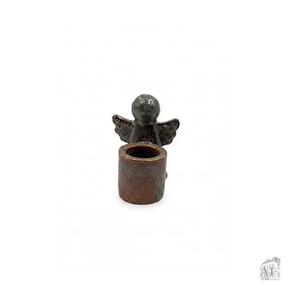 Det Gamle Apotek Candle holder svícen zelený 6 cm