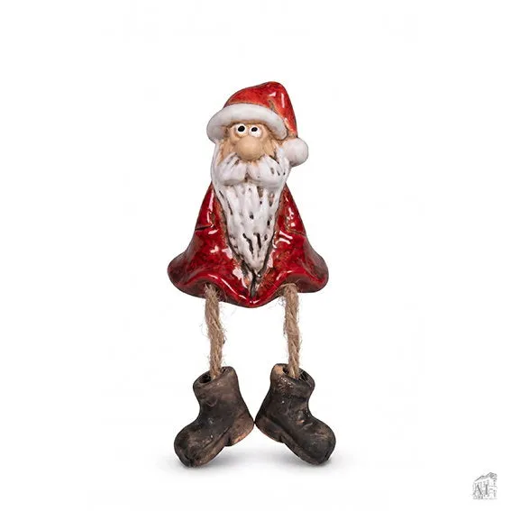 Det Gamle Apotek Gnome vánoční skřítek červený 7 cm