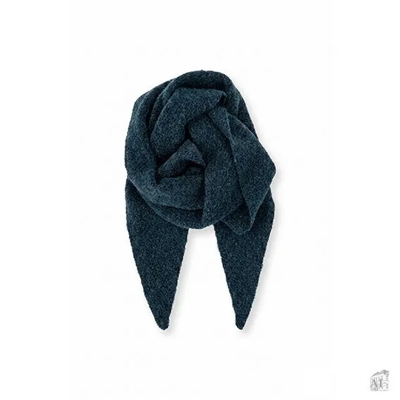 Det Gamle Apotek Scarf šála modrá 66 cm akryl