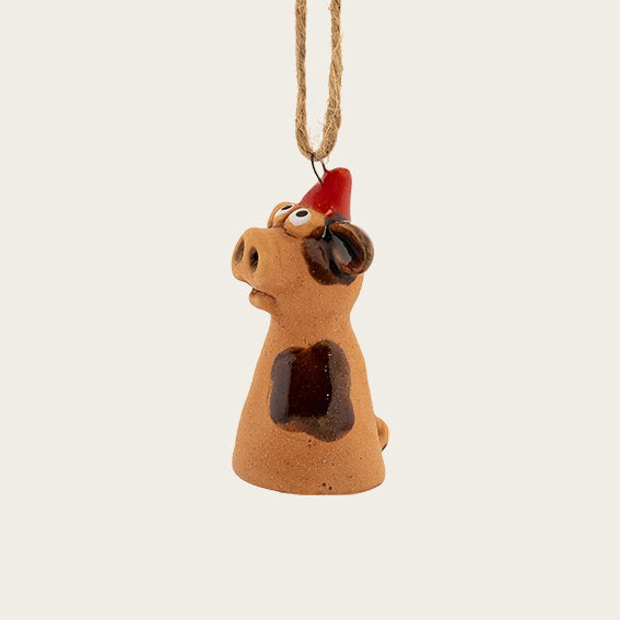 Det Gamle Apotek Pig figurka prasátko oranžová 6 cm