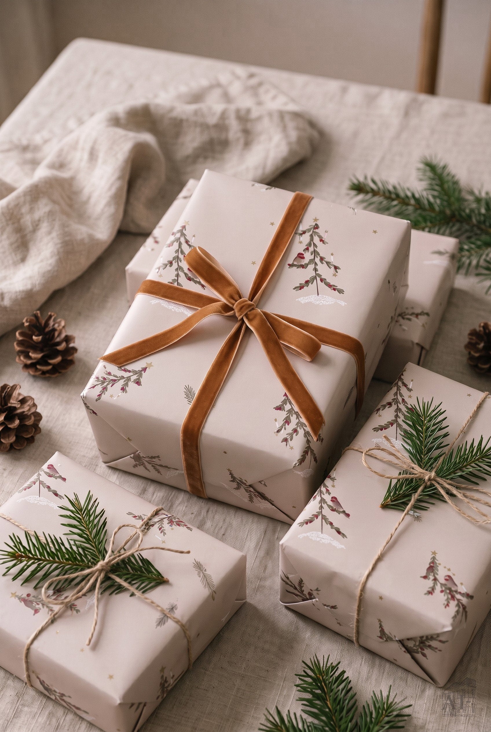 Det Gamle Apotek Giftpaper balicí papír 5 m bílý