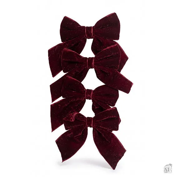 Det Gamle Apotek Bow mašle papírová červená 8 cm