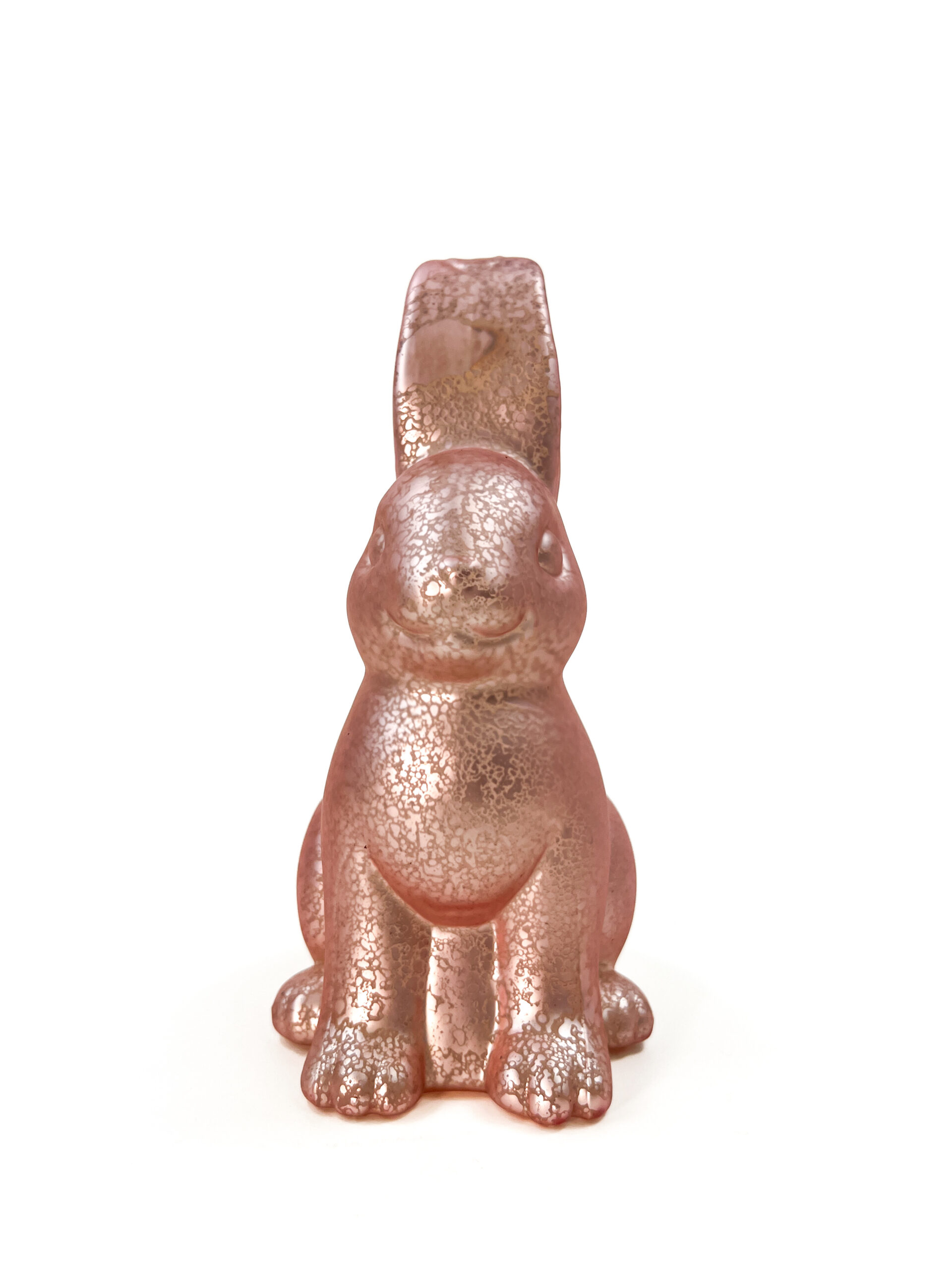Vitbis skleněná figurka 20 cm velikonoční zajíc na svíčku