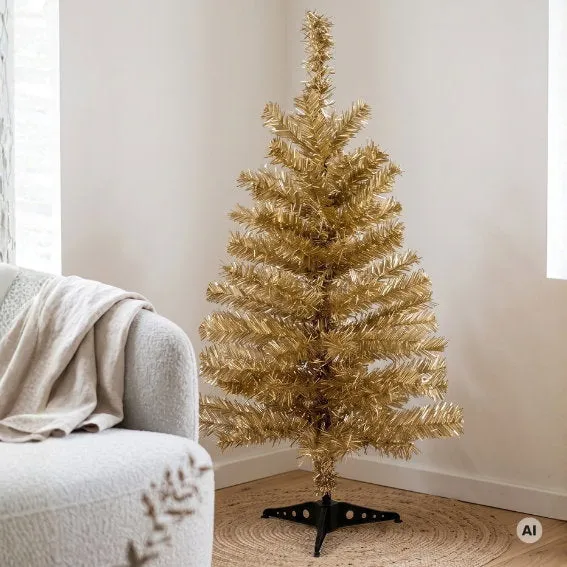 Det Gamle Apotek Artificial Christmas tree stromeček 90 cm zlatý