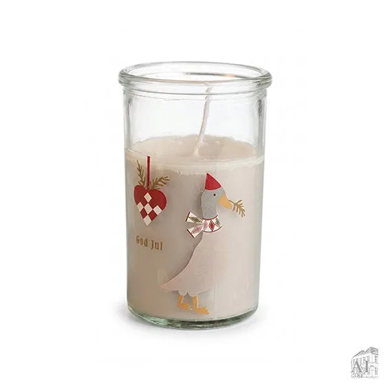 Det Gamle Apotek Candle in glass svíčka ve skle 10 cm