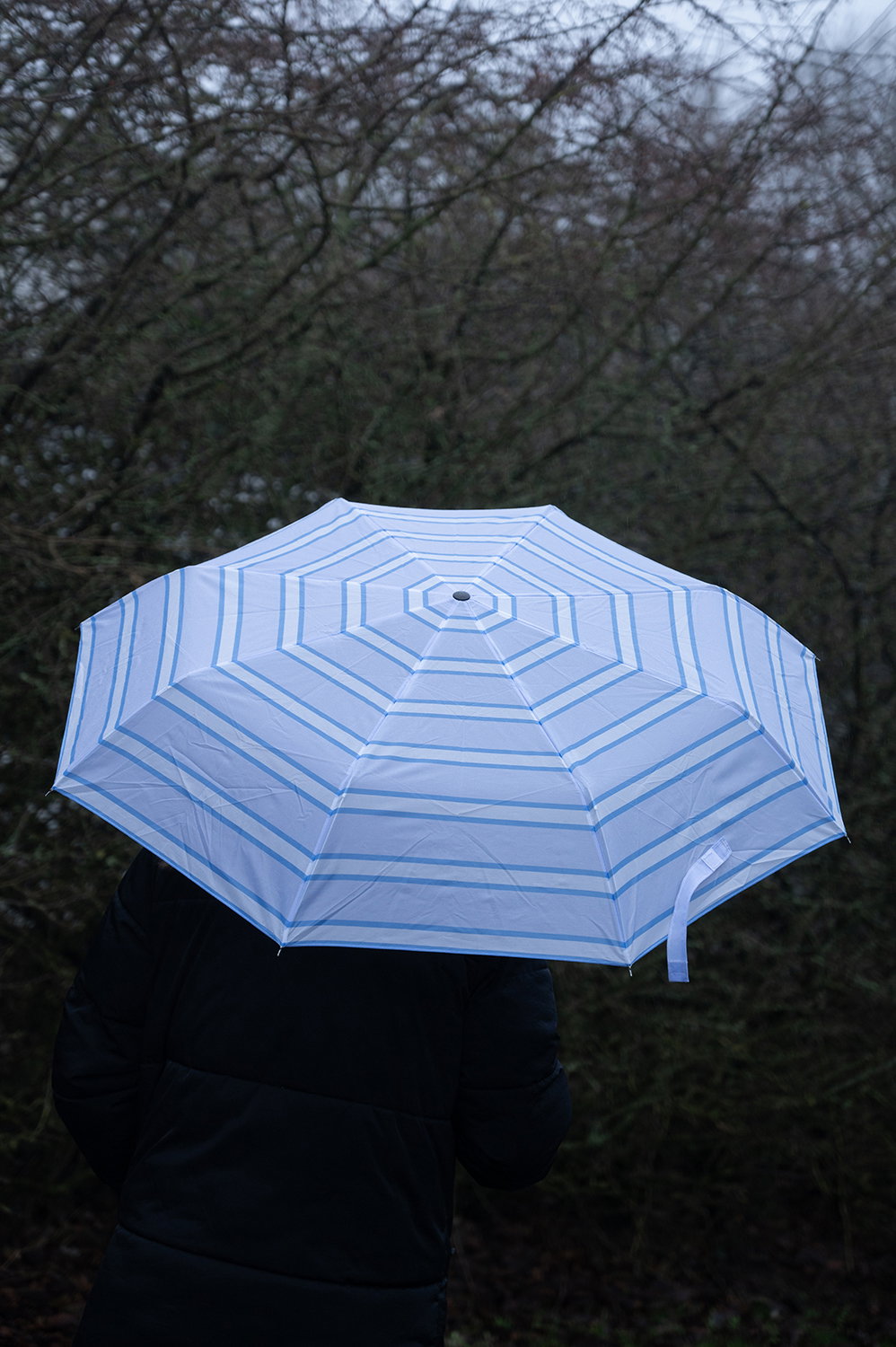 Det Gamle Apotek Umbrella deštník modrý polyester 24 cm