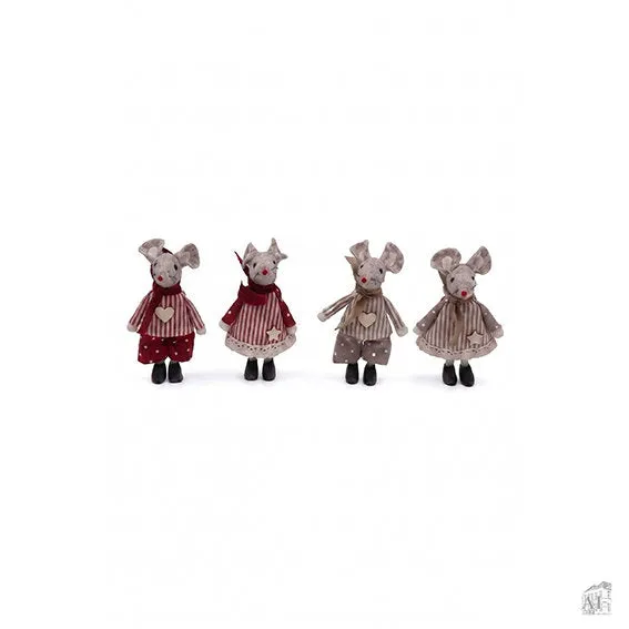 Det Gamle Apotek Mouse figurka myši 11 cm barevná