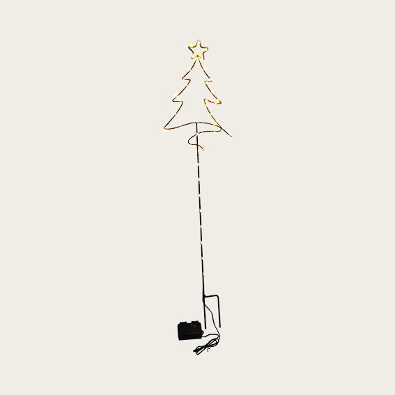 Det Gamle Apotek LED kovový stromek 100 cm černý