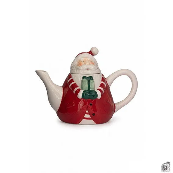 Det Gamle Apotek Teapot konvička červená dolomit 12 cm